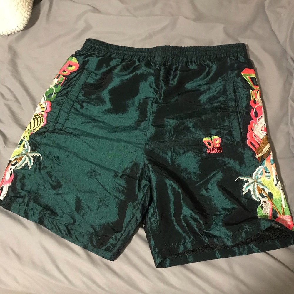 Doublet Chaos Embroidery Shorts size M